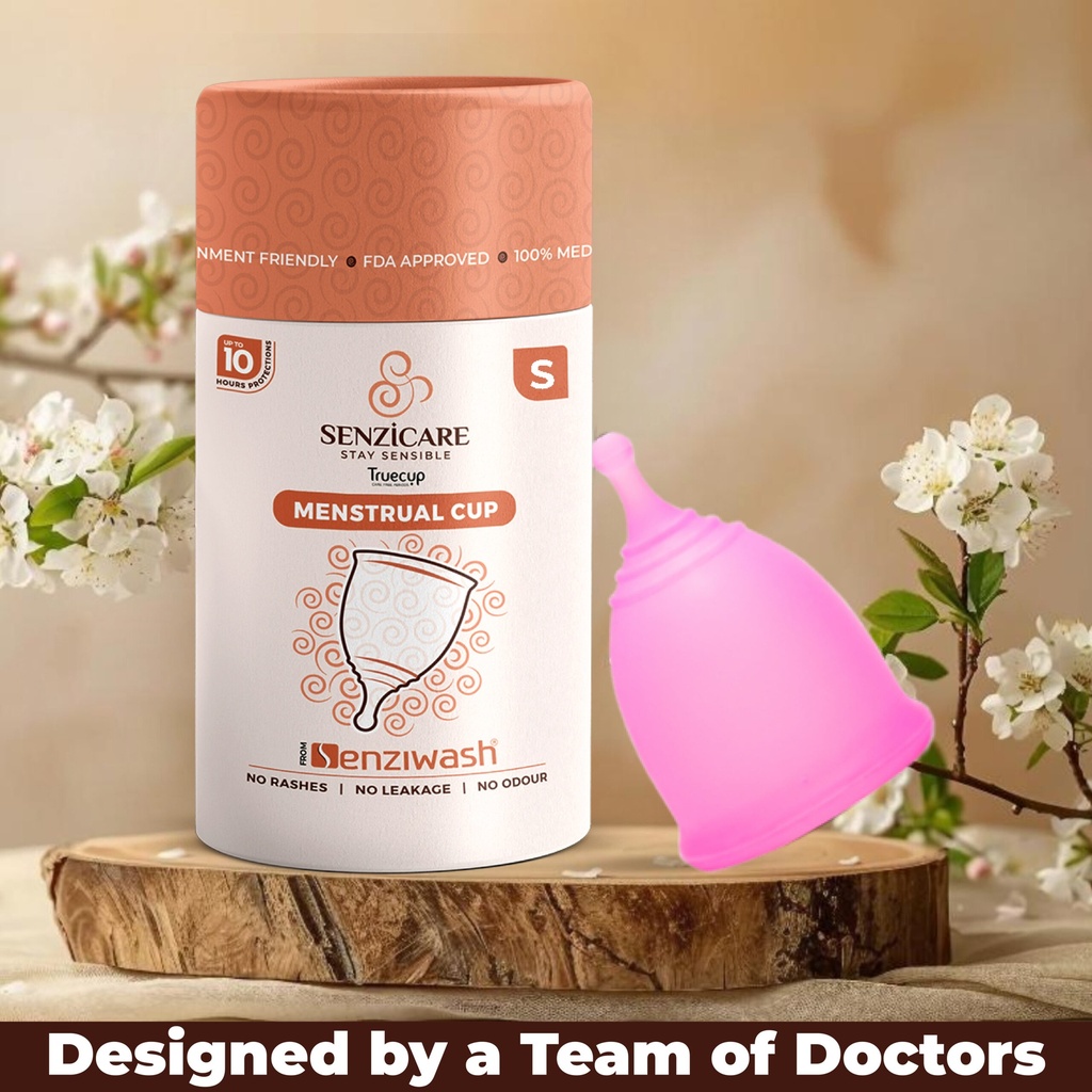 Senzicare - Menstrual Cup - Period Care - S M L Sizes 